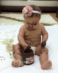 Nutella böyle yenir...