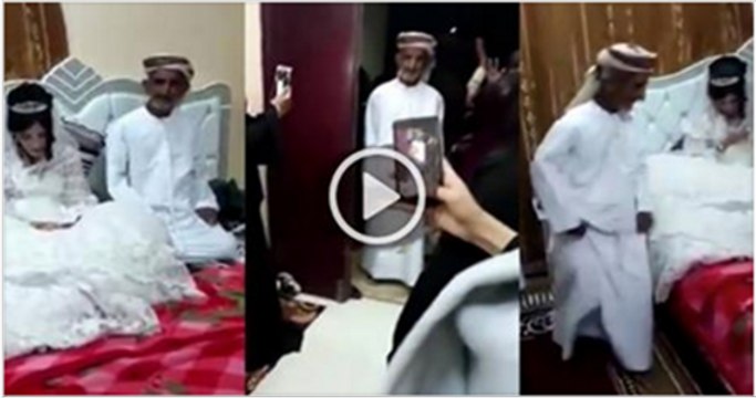 70 year old man got married with 18 years girl