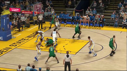 NBA 2K17 Antetokounmpo sitting shot basket