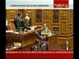 Sénat : Elianne Assassi sur le projet de loi Hortefeux