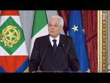 Roma - Mattarella incontra le associazioni Combattentistiche (21.04.17)