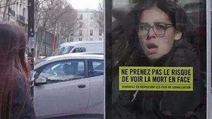 Prévention routière : un simulateur d'impact effraye les piétons pour qu'ils prennent consciences des dangers de la rout