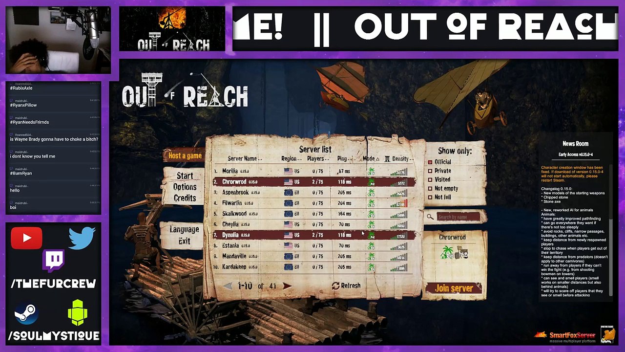 ********TRIED******** Streaming Out of Reach