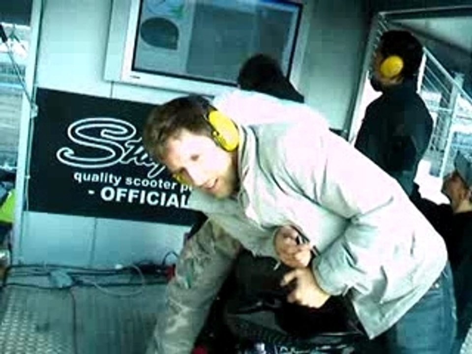 Bws Lc Mhr team banc d'essai Scooter Weekend 2007