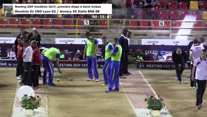 Premières parties de poules, première étape, Meeting GDP Vendôme, Saint-Vulbas 2017