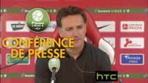 Conférence de presse Stade Brestois 29 - Amiens SC (2-3) : Jean-Marc FURLAN (BREST) - Christophe PELISSIER (ASC) - 2016/2017