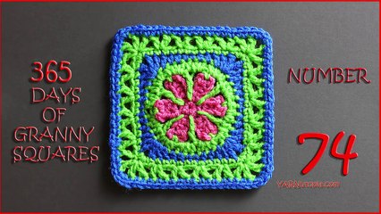 Granny Squares Free Pattern