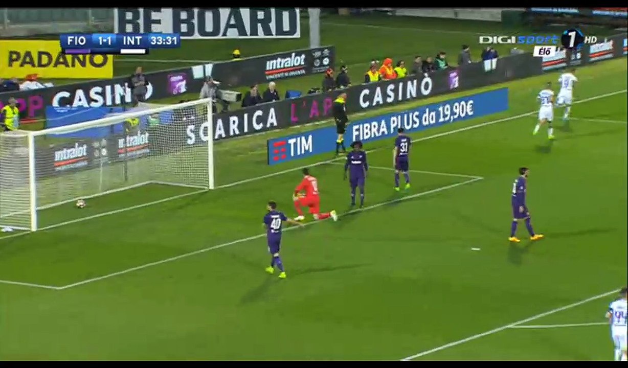 Mauro Icardi Goal HD - Fiorentina 1-2 Inter - 22.04.2017