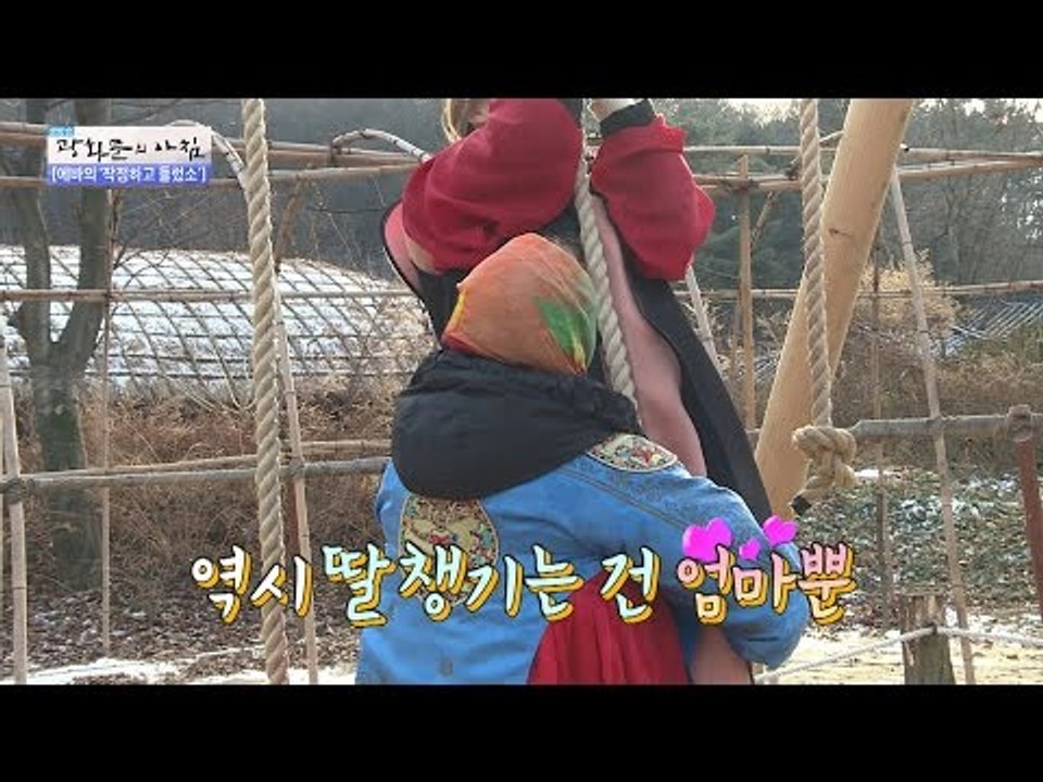 에바 챙기는 사람은 에바 엄마 뿐 [광화문의 아침] 395회 20170105