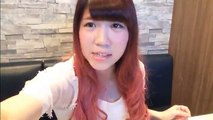 2016-04-16 はちきんガールズ SHOWROOM 石川彩楓 カラオケ回 part 1/2