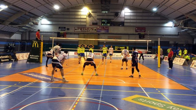 Waremme - Guibertin: la balle de (2e) set synonyme de maintien !