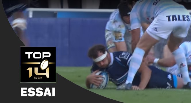 TOP 14 ‐ Essai Bismarck DU PLESSIS (MHR) – Montpellier - Racing 92 – J21 – Saison 2016/2017