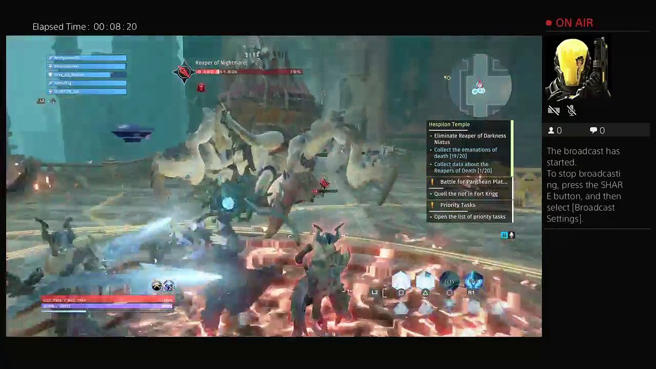 Wolfgamer335's Live Skyforge ps4