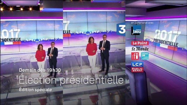 France 3 - Bande Annonce Présidentielle 2017 - Soirée électorale 1er Tour (2017)