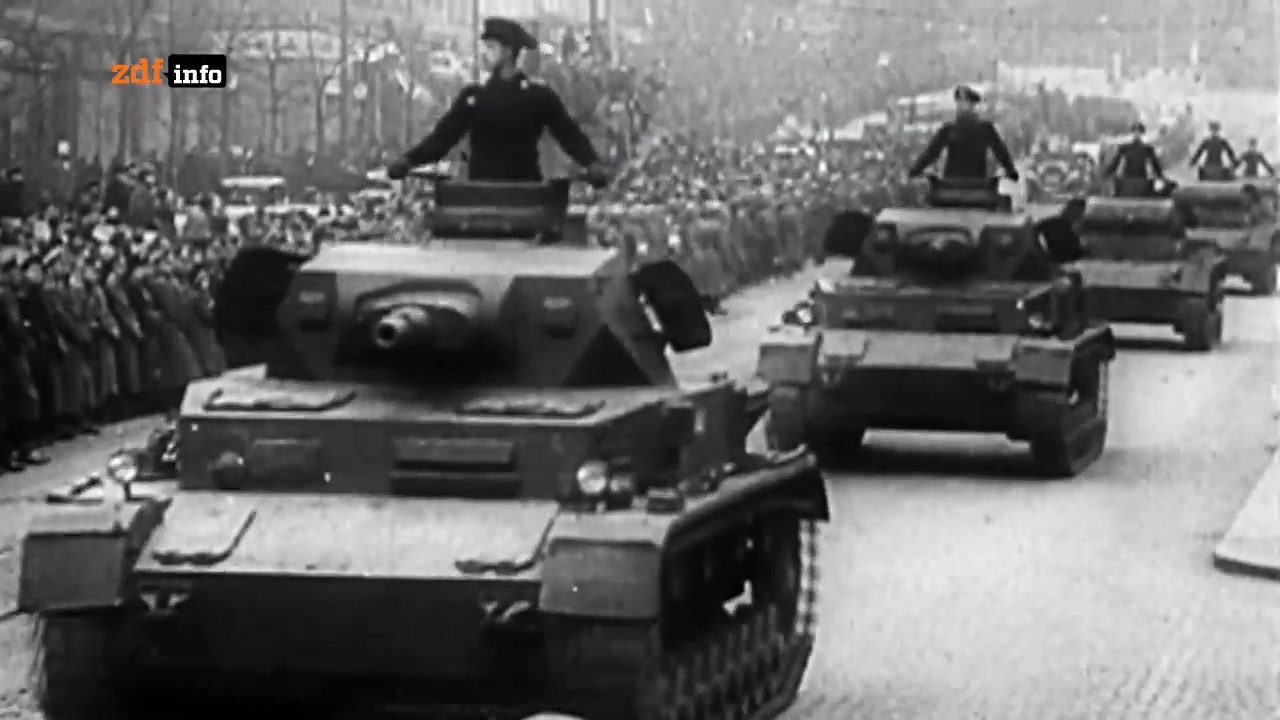 Die Jahreschronik des Dritten Reichs: 1936 bis 1939