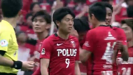 Urawa 3:1 Consadole Sapporo  ( Japanese J League. 22 April 2017)