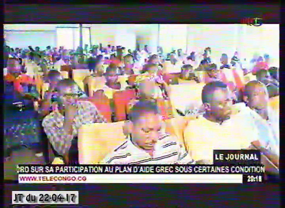 Journal de 20h TVCongo du samedi 22 avril 2017 -By Congo-Site
