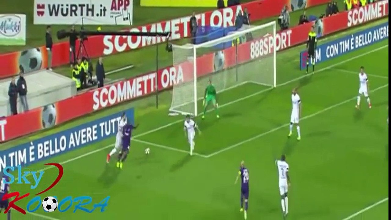 أهداف و ملخص المباراة المجنونة بين فيورنتينا و إنتر ميلان 5-4 بتعليق علي سعيد الكعبي (22_04_2017
