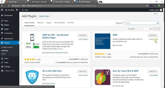Add AMP HTML support to your WordPress blog