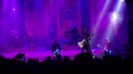 GHOST live in manchester uk 2017 : monstrance clock.