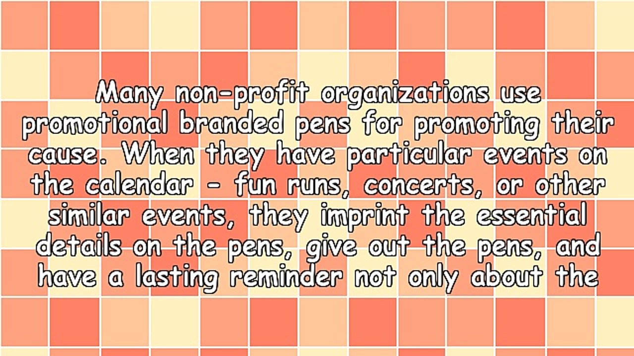 The Many Uses of Promotional Branded Pens