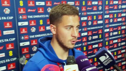 FA Cup - Hazard : ''Toujours bien de marquer''
