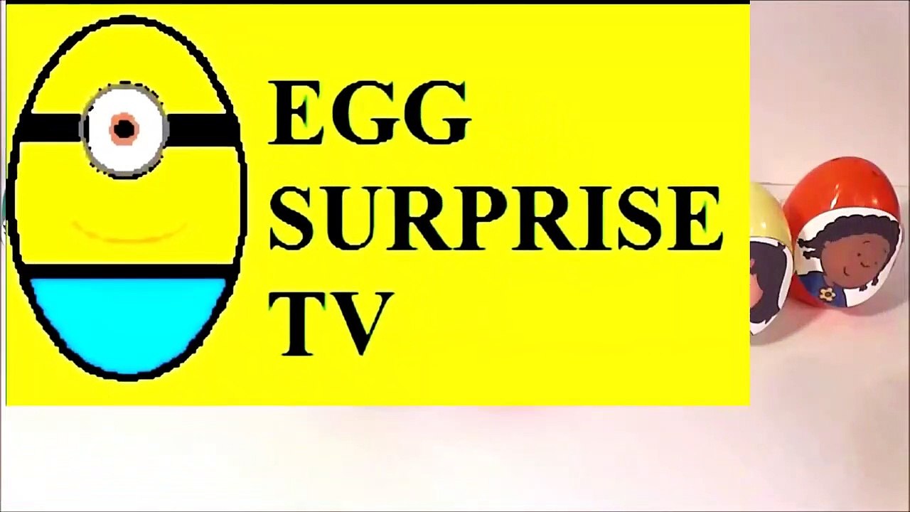 Caillou surprise eggs  8 surprise eggs Caillou toys for krs surpri