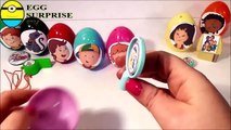 Caillou sue eggs  8 surprise eggs Caillou toys for kids  colours surprise eggs kids