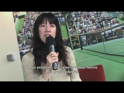 Virtua Tennis 4 : Rencontre avec Mie Kumagai [HD]