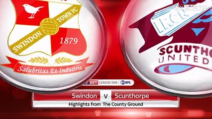 Swindon 1-2 Scunthorpe