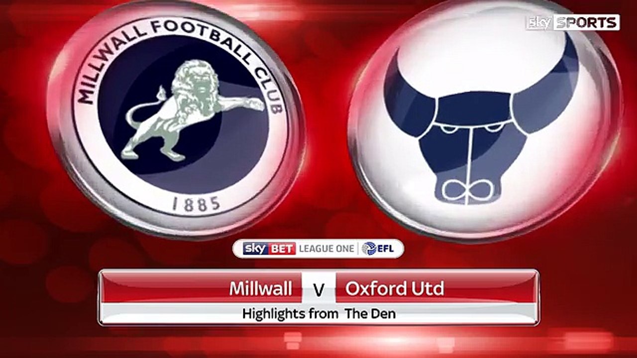 Millwall 0-3 Oxford Utd