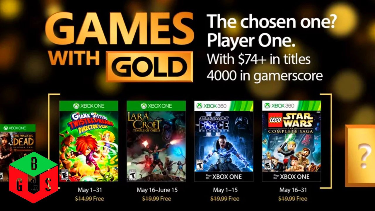 Xbox - May 2017 Games with Gold