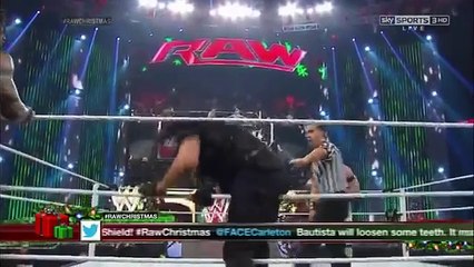LUCHA COMPLETA  John Cena, CM Punk & Big E vs The Shield   Raw ᴴᴰ