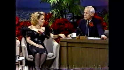 Bette Midler, Ana Obregon 1985 Johnny Carson
