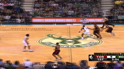 Raptors at Bucks Recap Raw - NTSC