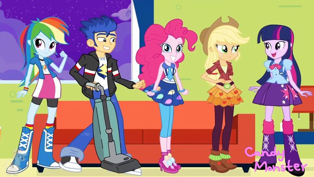 My Little Pony MLP Equestria Girls Transforms with Animation For Kids Love Story Real Life