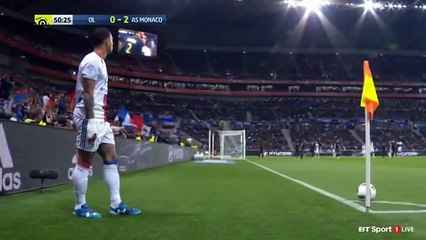 Lucas Tousart Goal HD - Lyon	1-2	Monaco 23.04.2017