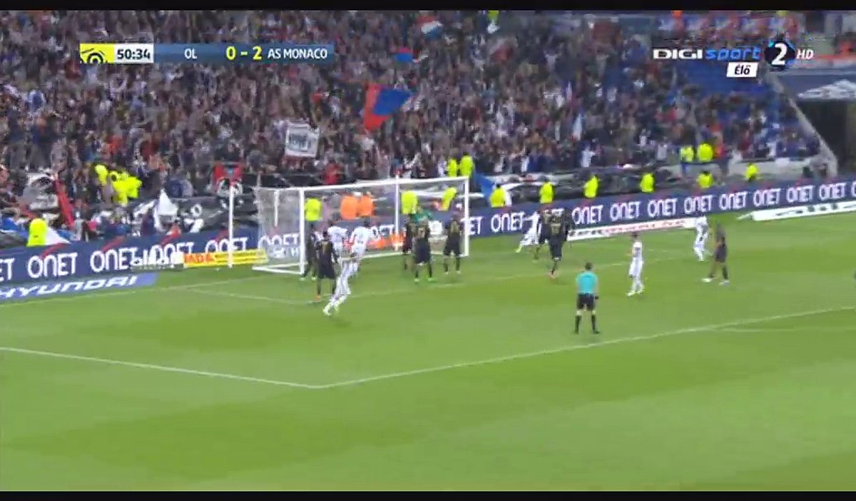 Lucas Tousart Goal HD - Lyon 0-3 Monaco - 23.04.2017