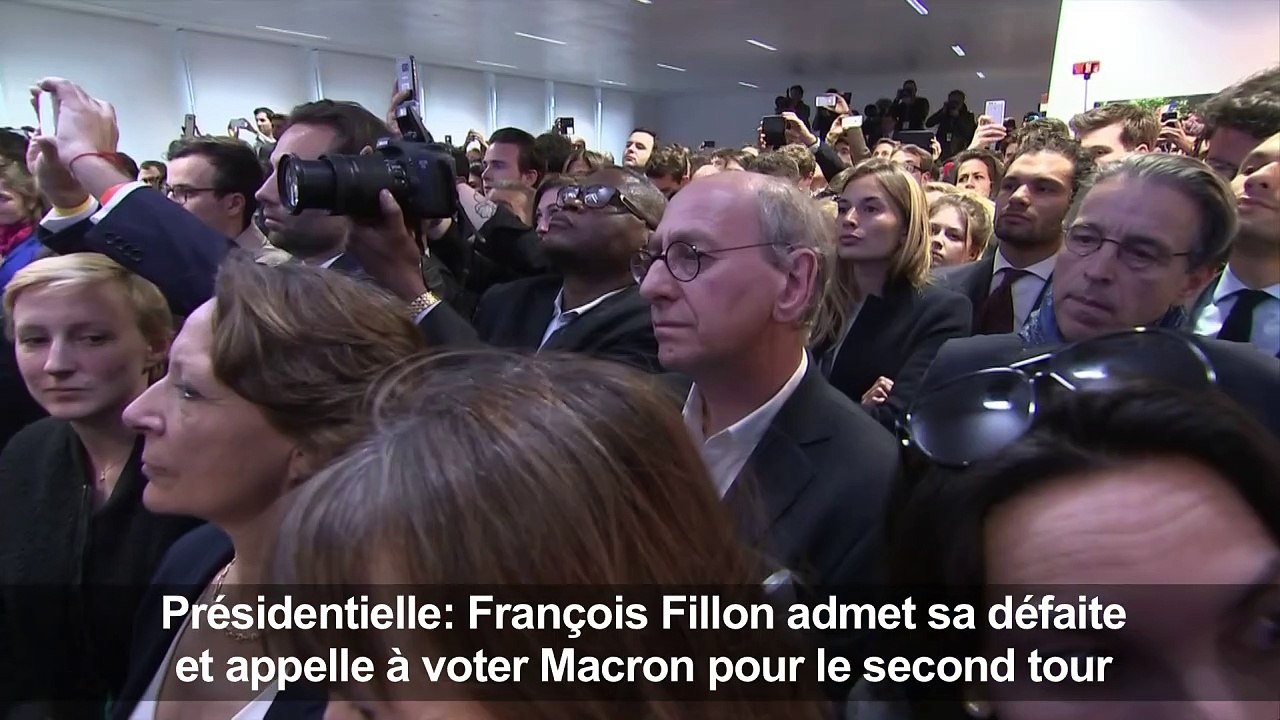 Fillon reconnaît sa défaite après des obstacles "trop nombreux"