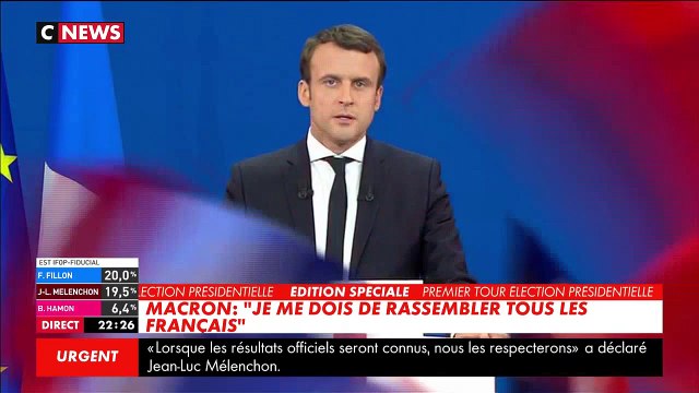 Emmanuel Macron : Je veux devenir le président des patriotes