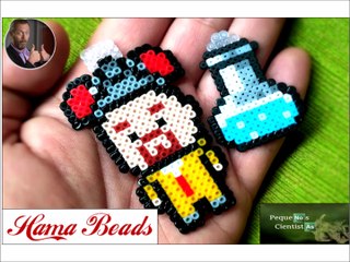 Hama Beads Breaking Bad! Com direito a Metanfetamina!