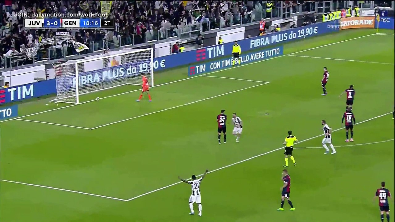 Leonardo Bonucci Goal HD - Juventus 4 - 0 Genoa - 23.04.2017 (Full Replay)