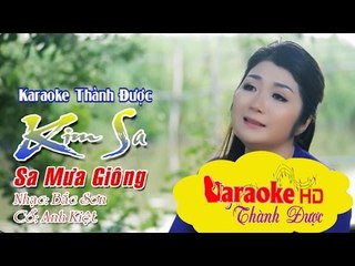 [ Karaoke Tân Cổ ] Sa Mưa Giông ( Beat Chuẩn ) - Kim Sa By Thành Được