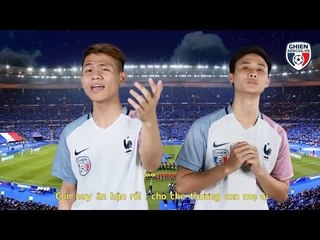 [ Karaoke ] Nhạc Chế Euro 2016 || Kiếp Bóng Banh  - Khánh Dandy ft Suki By Thành Được