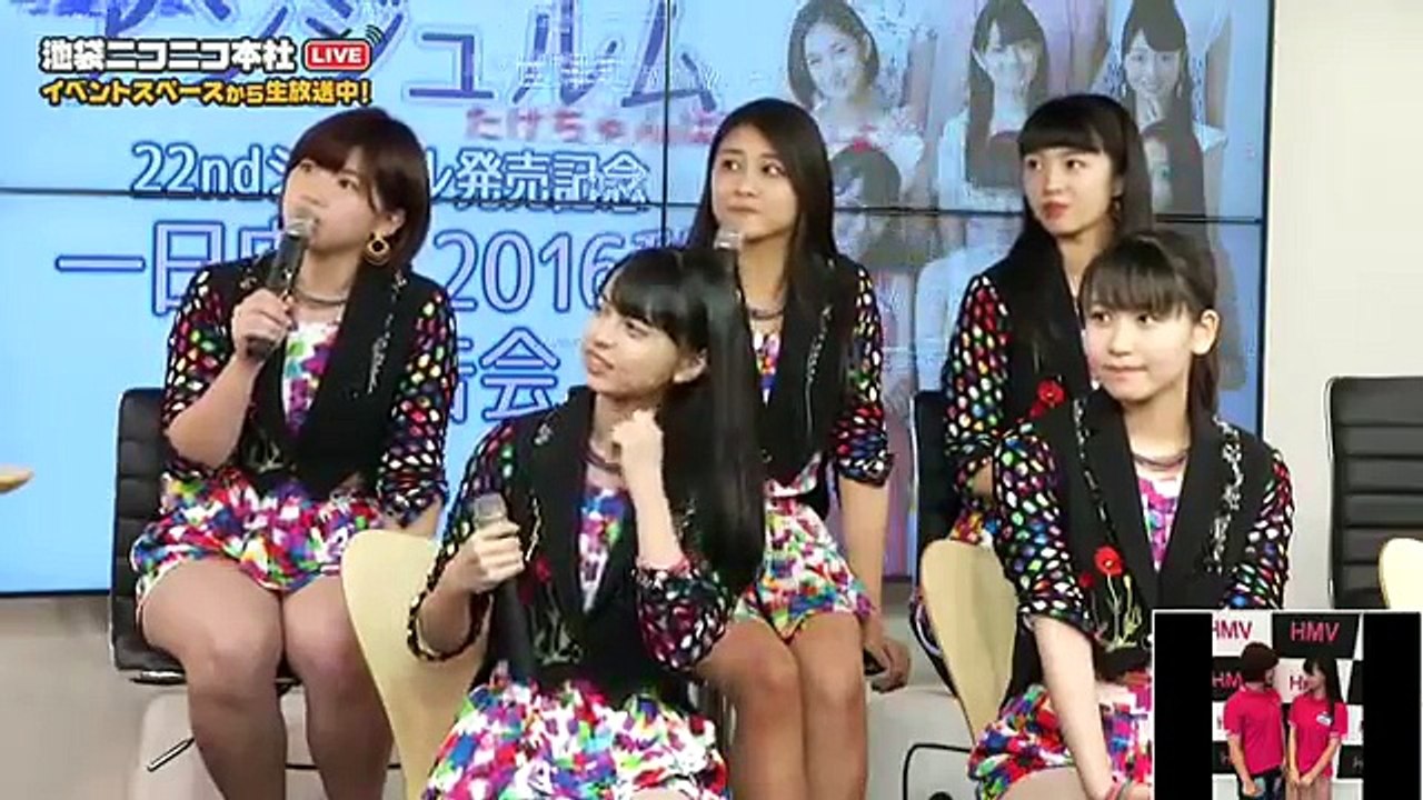 アンジュルム22ndシングル発売記念「一日店長2016秋大報告会」 part 1/2