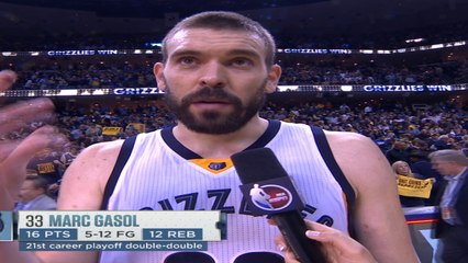 Marc Gasol and Mike Conley Post Game Interview - PAL