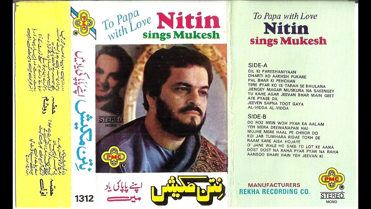Nitin Mukesh -- Dil ki Pareshaniyaan To Papa with Love -- Mukesh