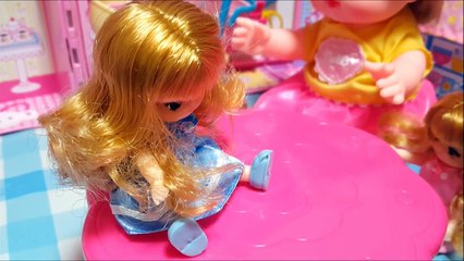 メルちゃん おもちゃ リカちゃんお世話ごっこ マキちゃんミキちゃんおとまり会 Mel chan doll lodging party