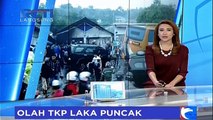 Polisi Lakukan Olah TKP dengan Metode Traffic Accident Analysis di Laka Puncak