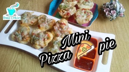 Mini Pizza  Pie ~ Learn How To Bake On Stove Top